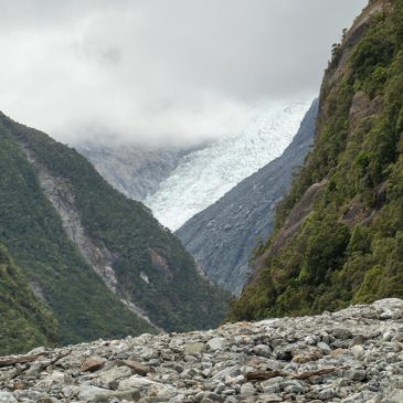 Fox Glacier und Gillespie Beach
