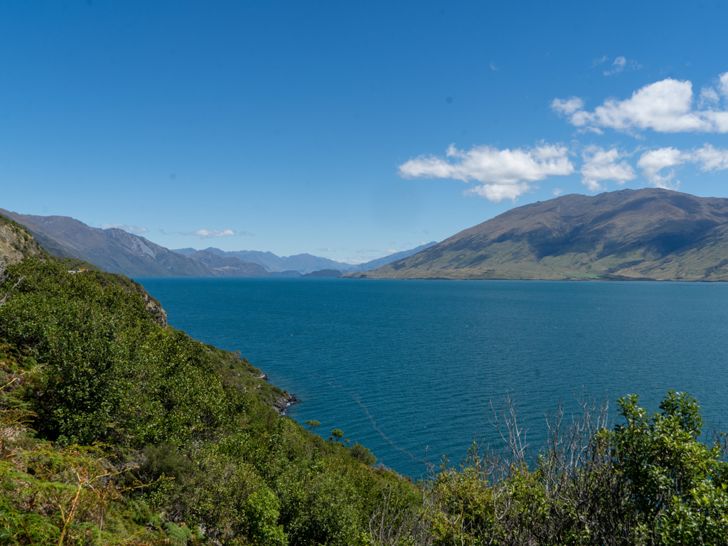 Aussicht auf Lake Wanaka