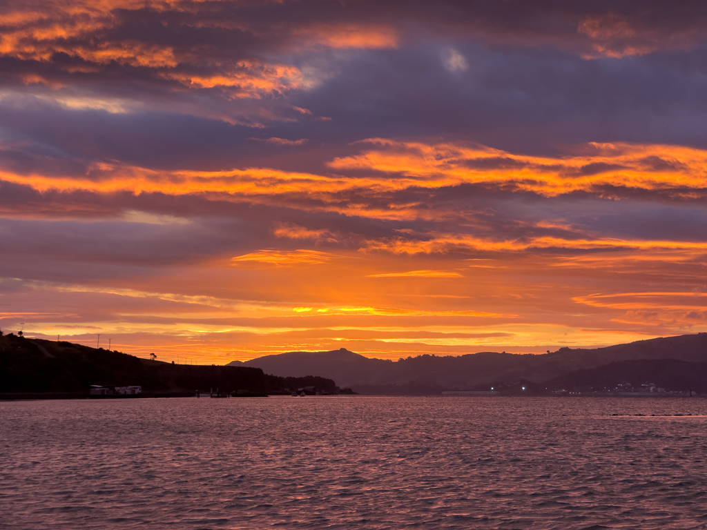 Abendstimmung am Te Rauone Reserve