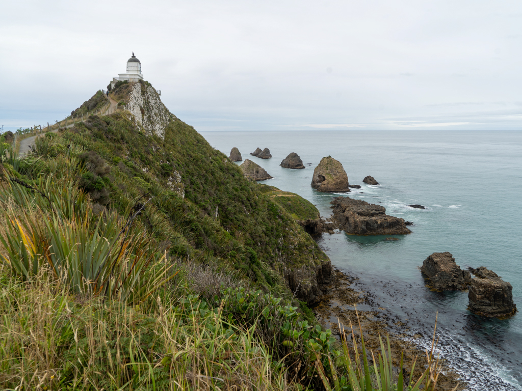 Weit sichtbar thront das Lighthouse auf dem hohen Felsen...