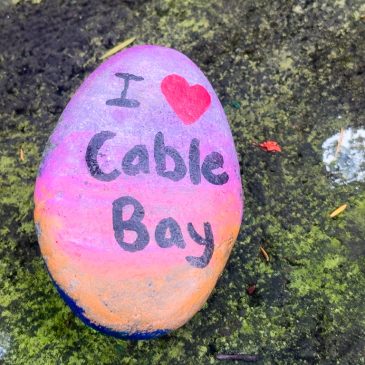 Palaver-Tag in der Cable Bay