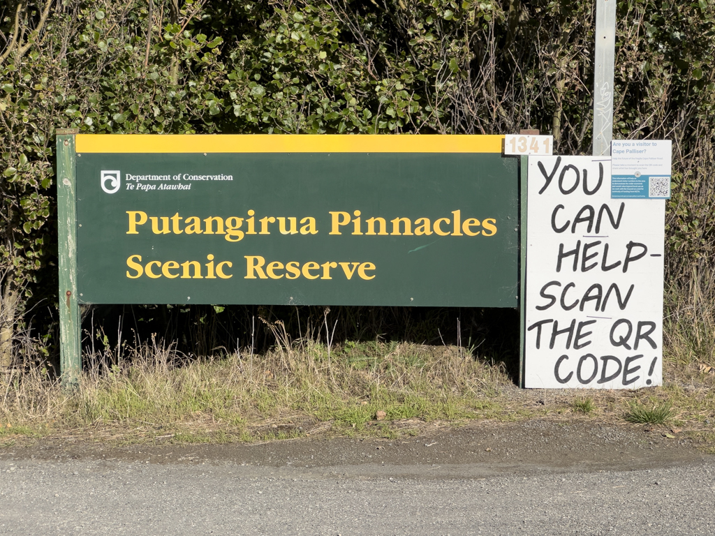 Wer den QR Code scannt, kann sein Votum für den Strassenunterhalt abgeben