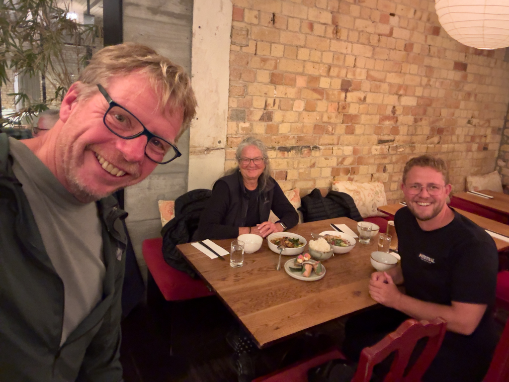 Selfie: Mit dem immer fröhlichen Lennart beim Viatmesen zum Znacht